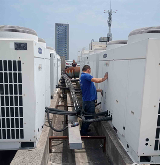 文安中央空调制热和不制冷系统维修方法